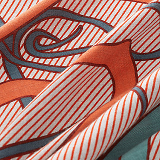 トライアングル ジェアン 《鞭・シュミーズ》 - オレンジ | Hermès